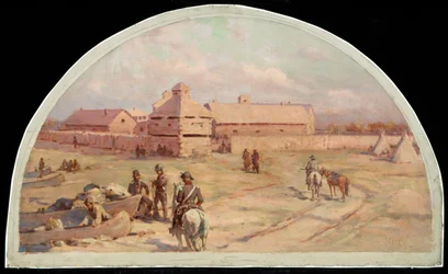 Das erste Fort Dearborn, 1803, 1900